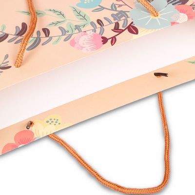 Reusable Strong Paper Retail Shopping Bags Printed Plastic Grocery Bags