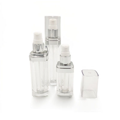 Compact Cosmetic Packaging Bottle Liquid Foundation Containers Unbreakable