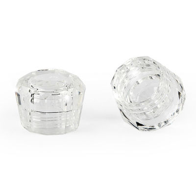 Clear PP Custom Cosmetic Jars 10g Cream Jar Chemical Resistance