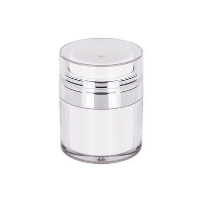 China Popular Acrylic Press Foundation Bottle Double Layer Face Cream Bottles Eye Cream Container