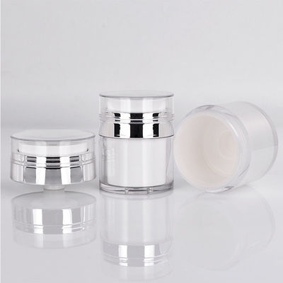 Popular Acrylic Press Foundation Bottle Double Layer Face Cream Bottles Eye Cream Container