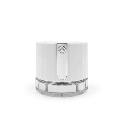 Transparent 50g Cosmetic Cream Jar With Diamond Logo Custom Acrylic Packaging Jar